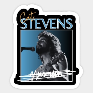 Cat stevens///original retro Sticker